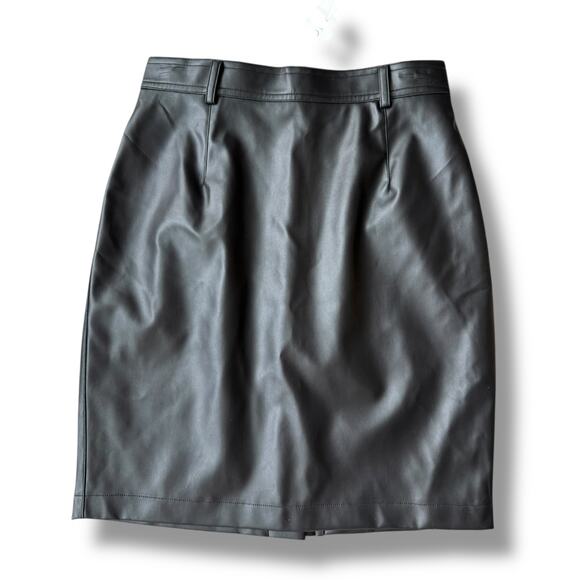 Vintage Mondi Skirt Black Size 38  made in Germany - Picture 1 of 12